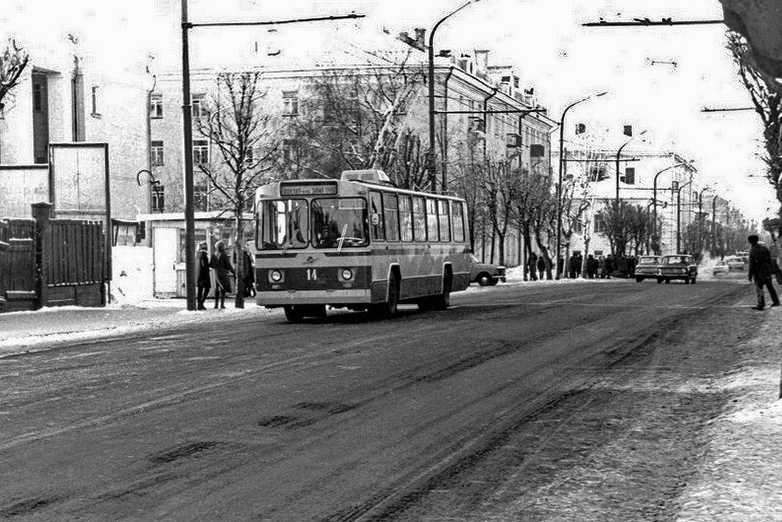 Троллейбус в Костроме