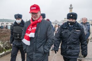 Задержание Андрея Тарасова в Костроме 2021