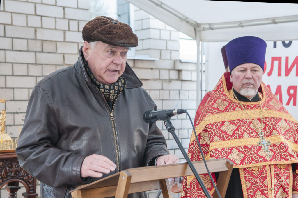 Борис Рыжик на Молитве памяти в Костроме 2022